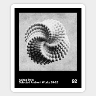 Aphex Twin - Selected Ambient Works || Vintage Pantone Magnet